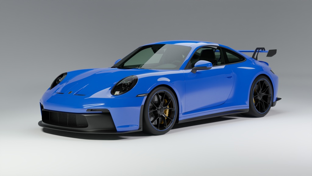 ポルシェ Porsche 911 GT3 2021 3Dmodel