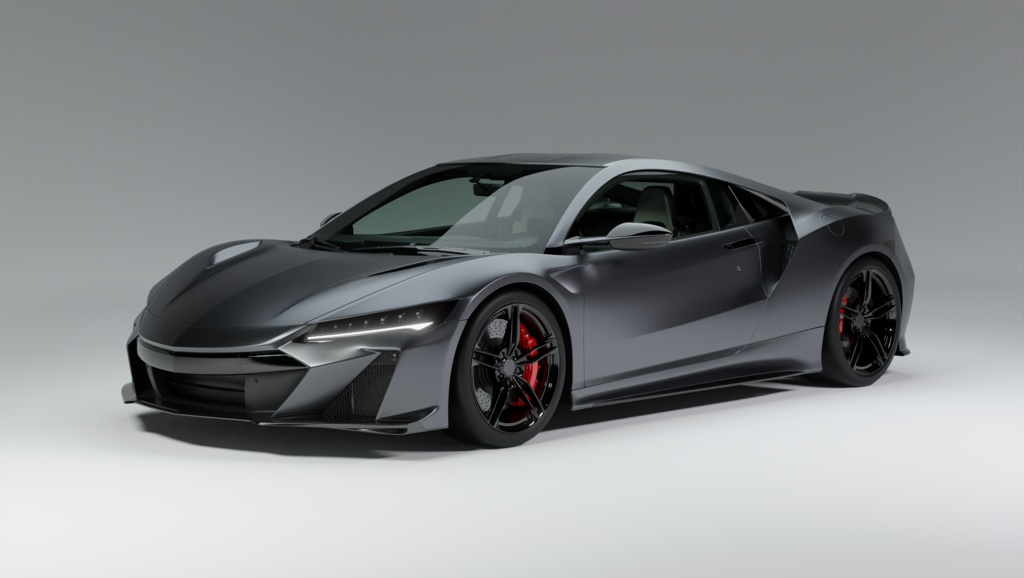 2025新作モデル アキュラ Acura BOOTH - Nzn3D - 3Dmodel 2022 TypeS NSX オフィシャルグッズ