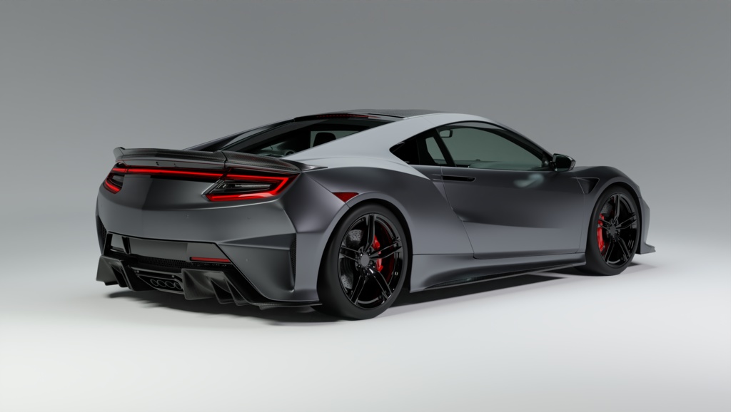 アキュラ Acura NSX TypeS 2022 3Dmodel
