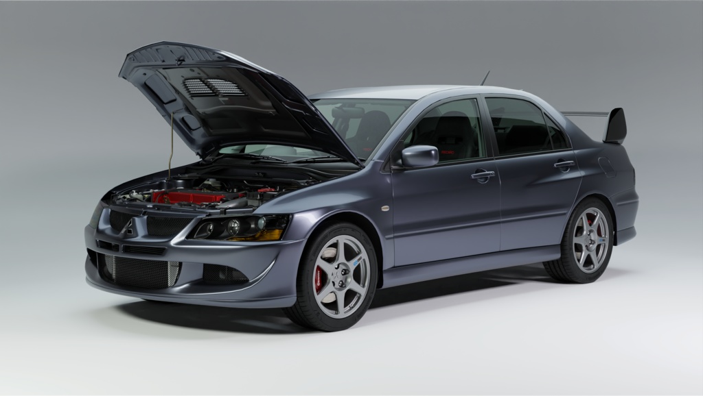 ランサーエボリューションVIII MR 2004 3Dmodel