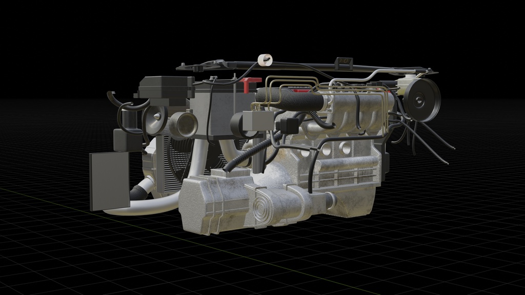 ランサーエボリューションVIII MR 2004 3Dmodel