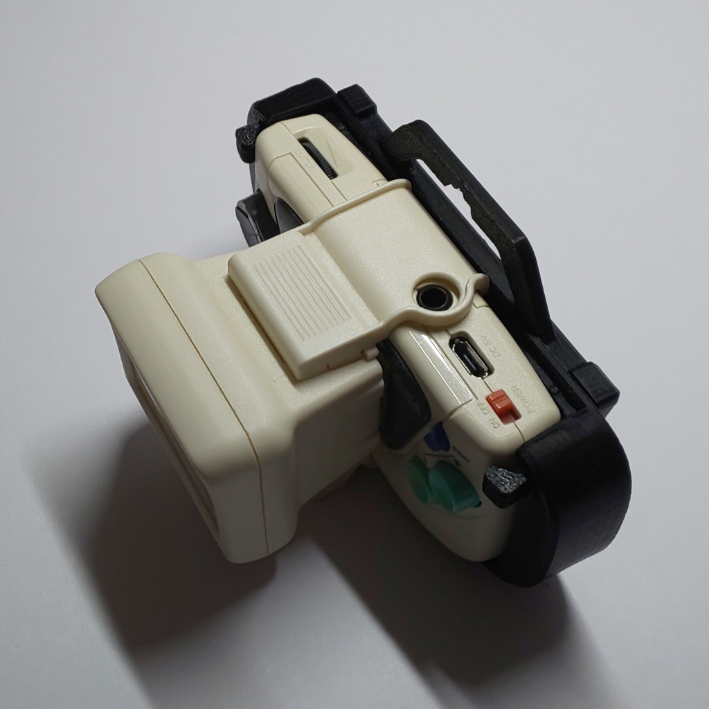 GGミクロ用グリップホルダーアダプタ+グリップ付き