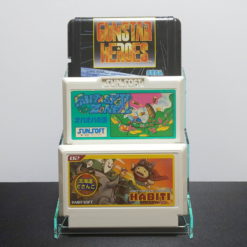 FC/MD アクリルカセットスタンド 3