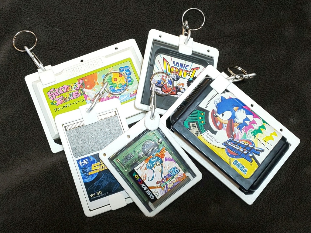 カセットキーホルダー