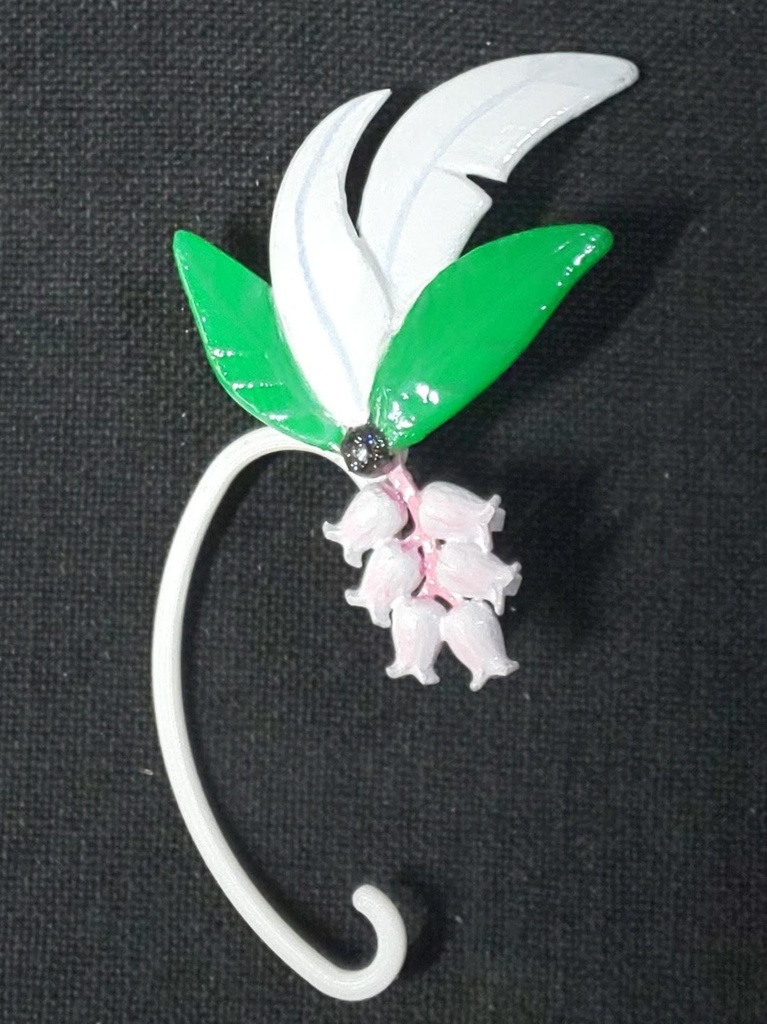 あせびちゃん風イヤーカフ