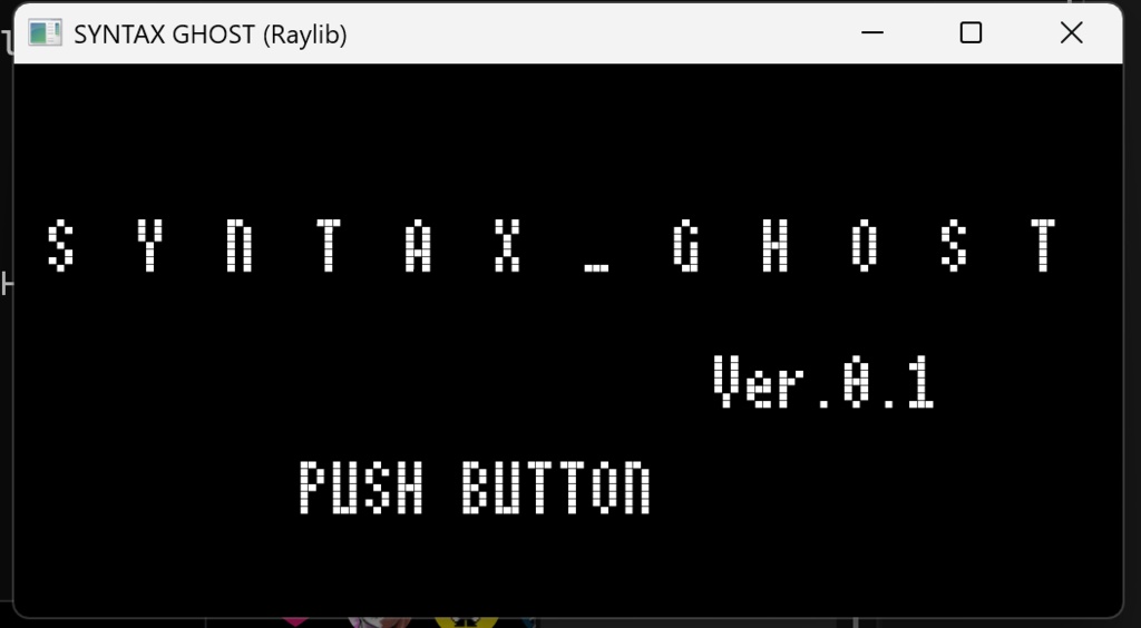 SYNTAX_GOHST (PCシミュレーター版)