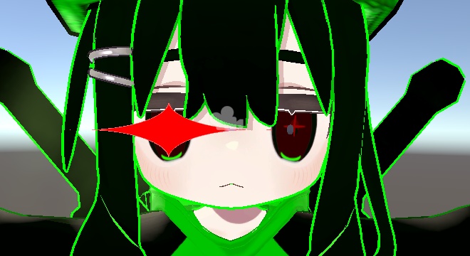 [無料]ゲームとかである感じの目がキラーンってなってるパーティクル