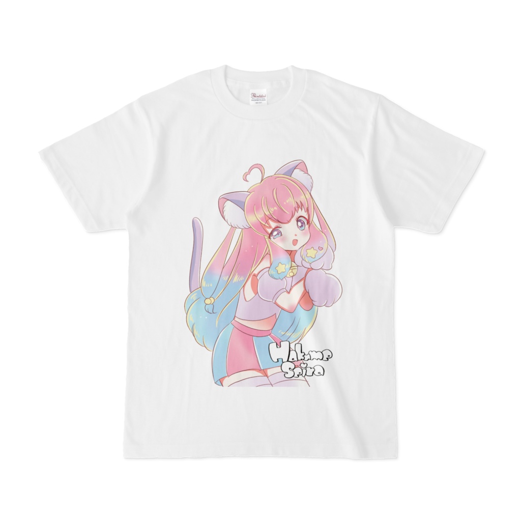 猫耳せらたんTシャツ