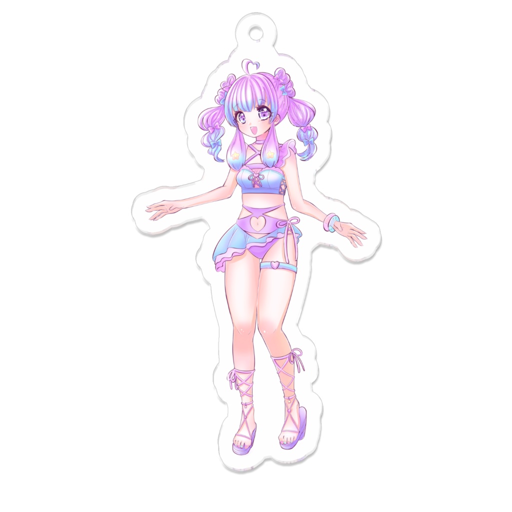 水着せらたんアクキー
