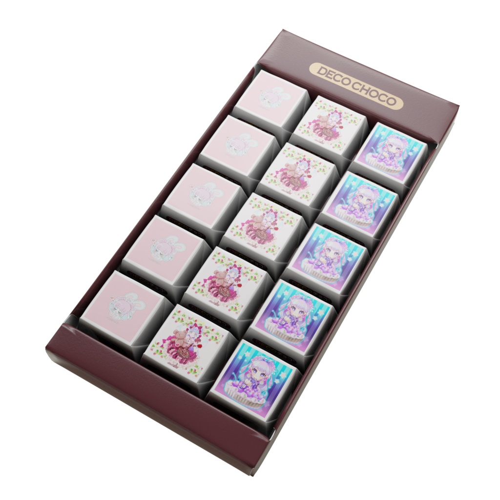 せらたんの【Decoチョコ】2月末まで