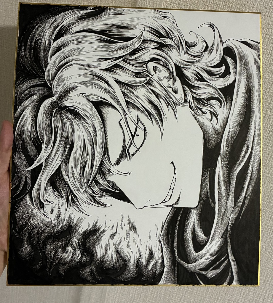 アルカードのアナログイラスト