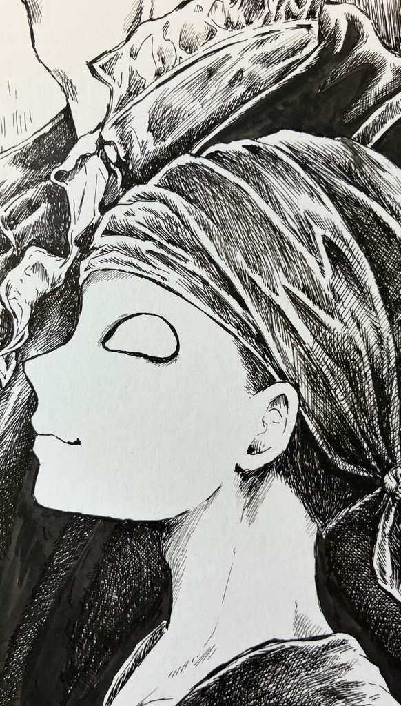 アルカードとレンフィールドの直筆イラスト