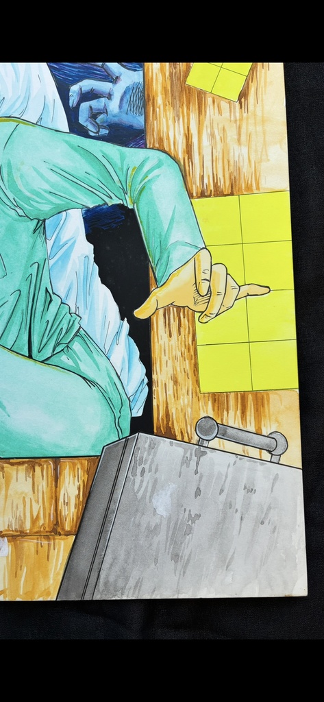 アマネのカラー原画 B4 商業使用原画 一点物
