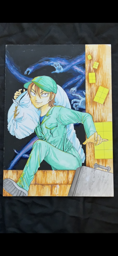 アマネのカラー原画 B4 商業使用原画 一点物