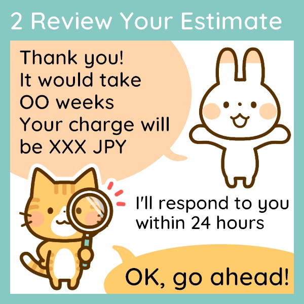 ENG into JPN Translation