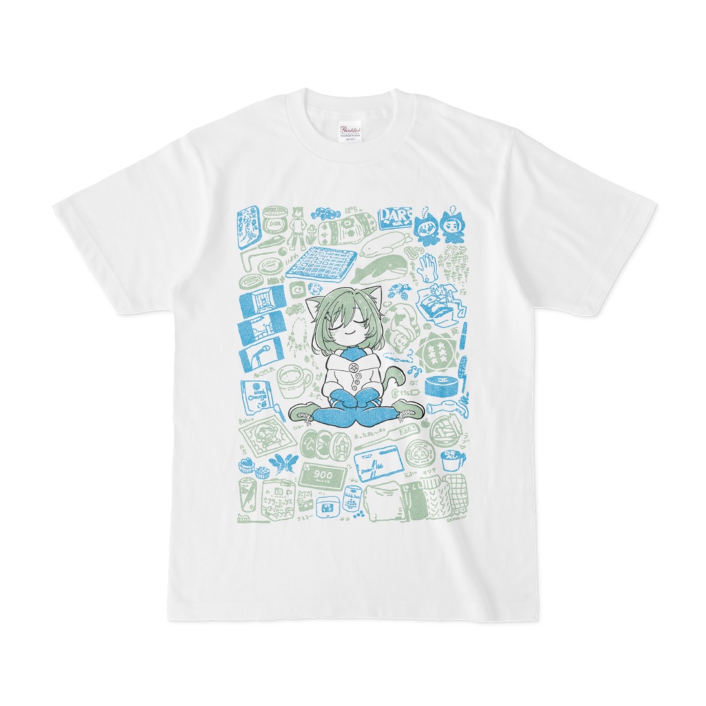 F5Tシャツ(ブルー＆グリーン)