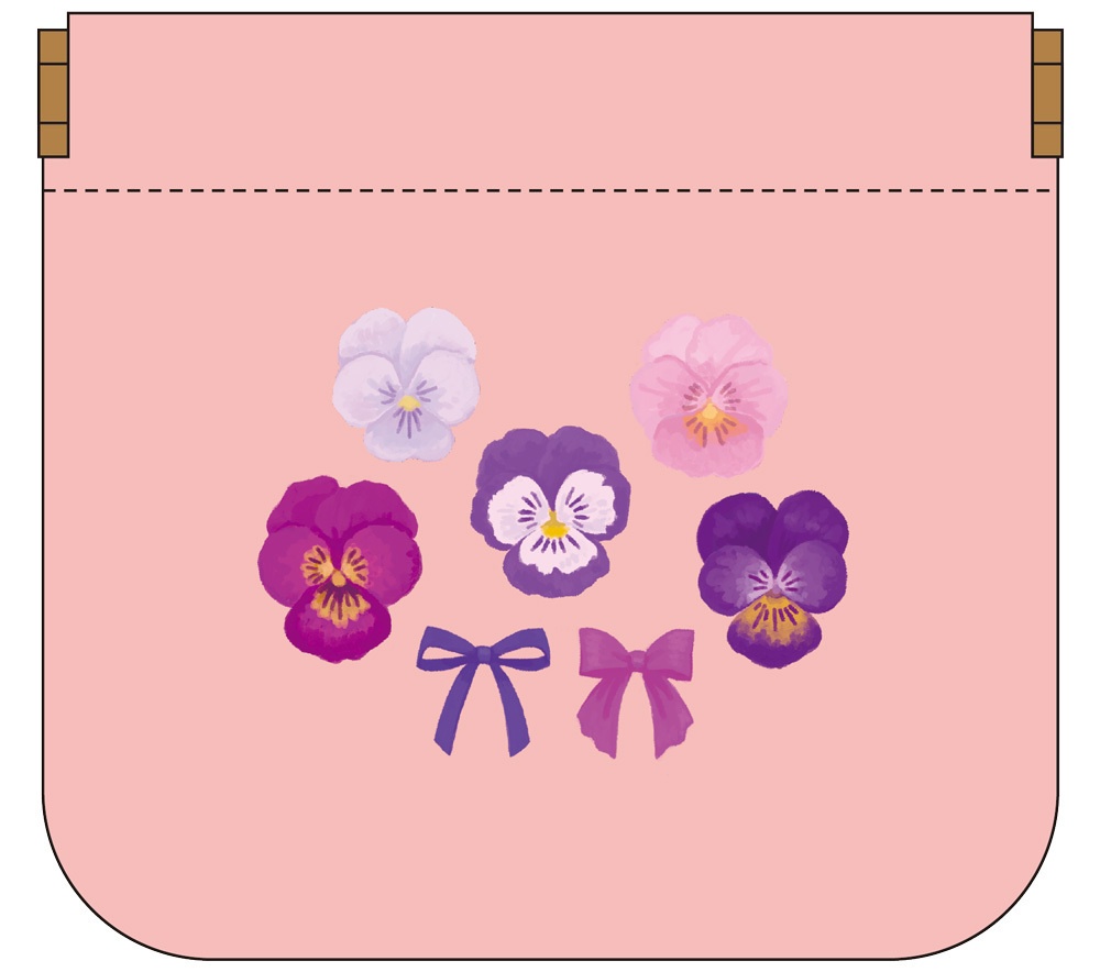 すみれのポーチ・概念【ピンク】