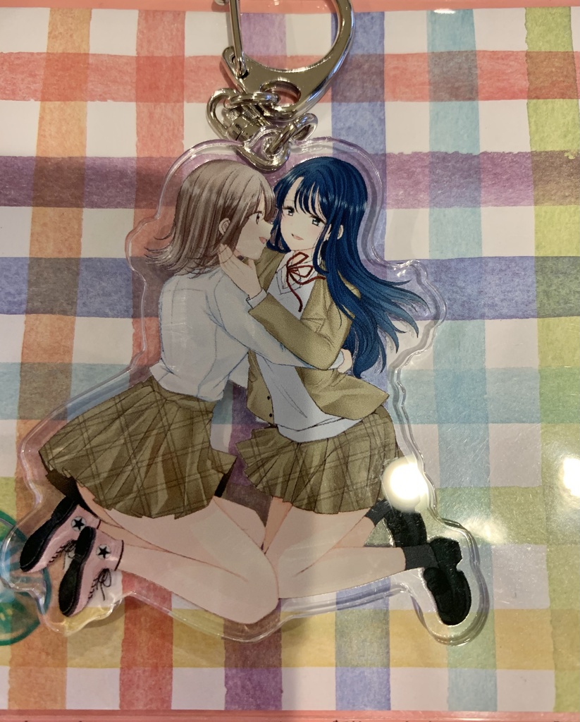 JK百合ップルアクリルキーホルダー