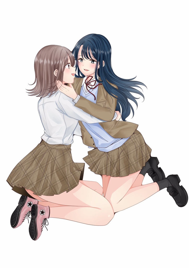 JK百合ップルアクリルキーホルダー