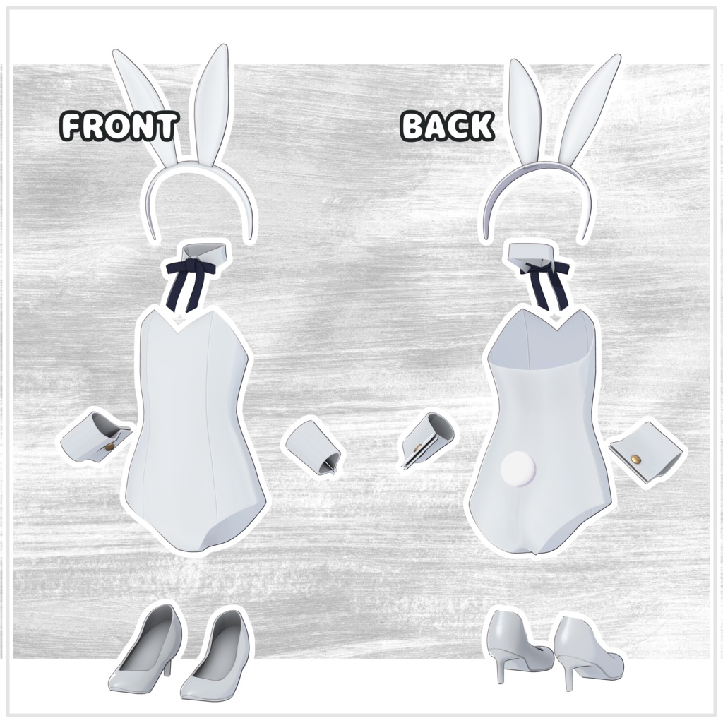 『Lapwing対応』シンプルバニースーツ(SimpleBunnySuit)