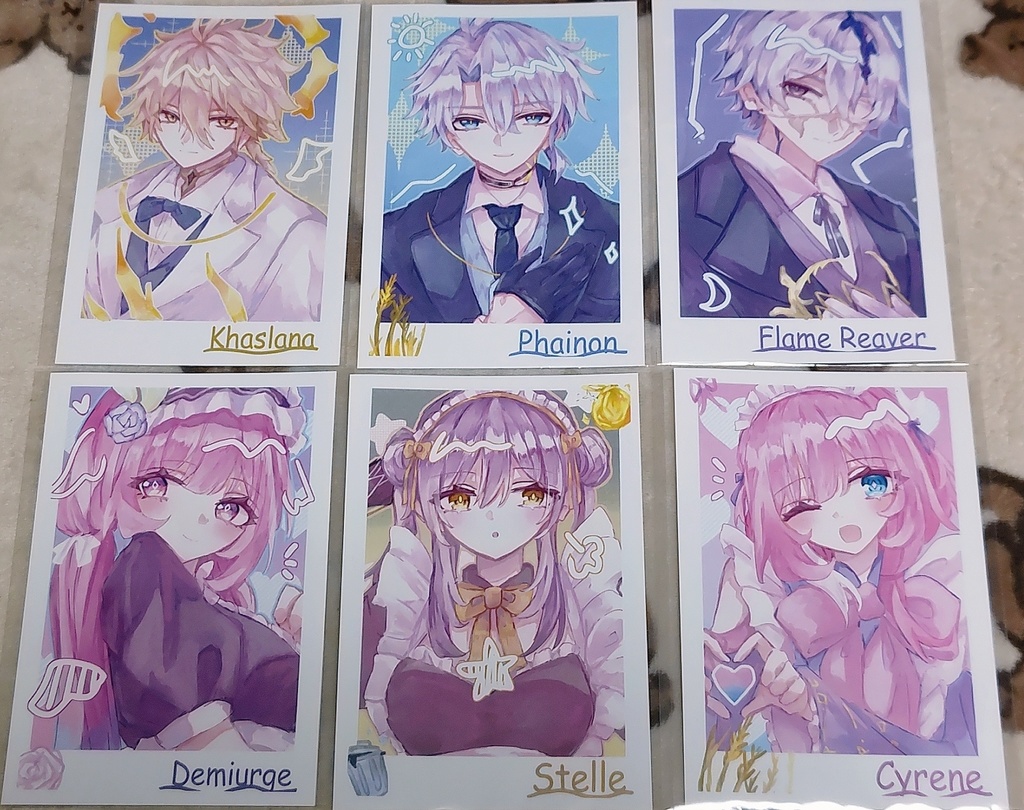 ポストカード【全6種類コンプリートセット】
