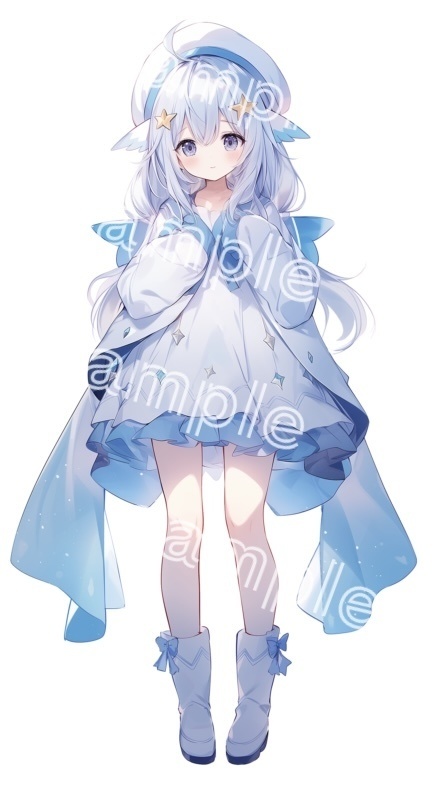 IRIAM立ち絵用イラスト