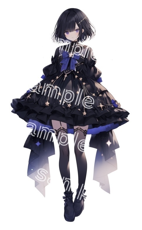 IRIAM立ち絵用イラスト