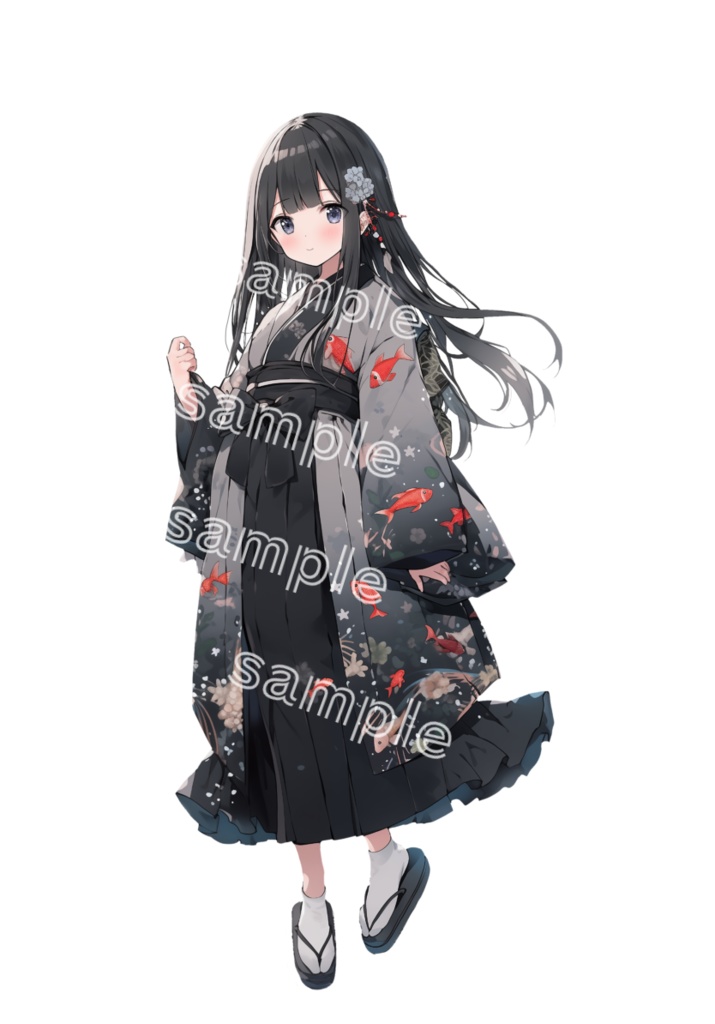 IRIAM立ち絵用イラスト