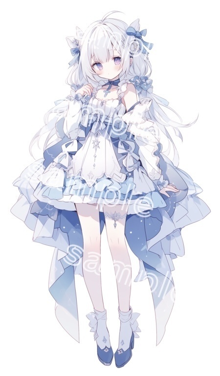 IRIAM立ち絵用イラスト