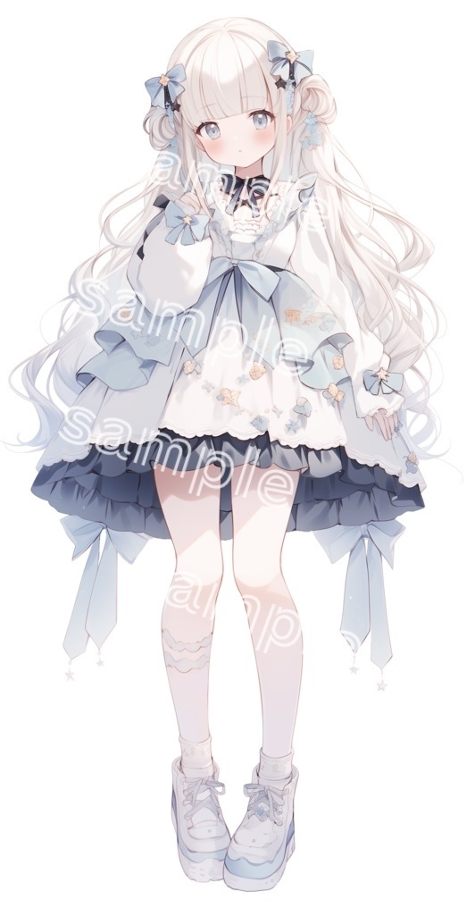 IRIAM立ち絵用イラスト