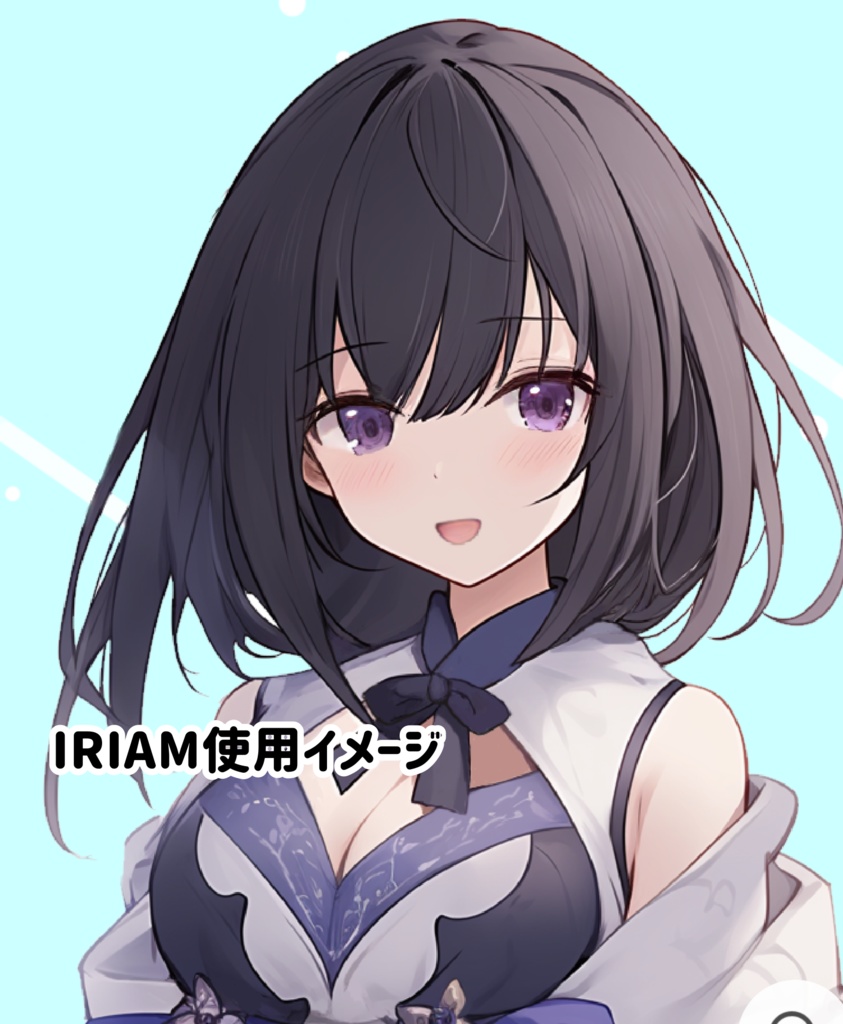 IRIAM配信用立ち絵イラスト