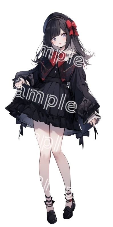 IRIAM立ち絵用イラスト