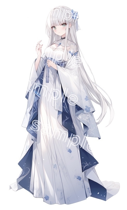 IRIAM用立ち絵イラスト