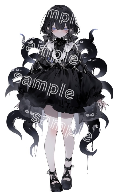 IRIAM立ち絵用イラスト