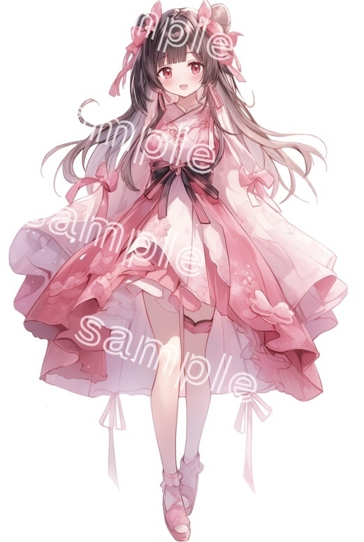 IRIAM立ち絵用イラスト