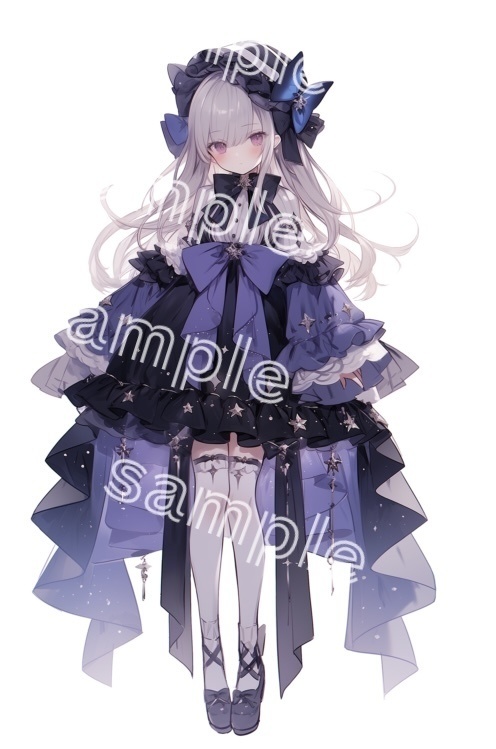 IRIAM立ち絵用イラスト