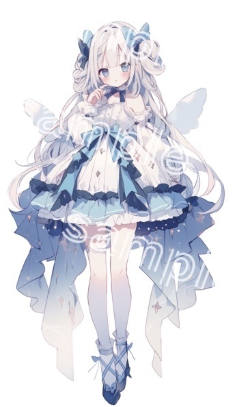 IRIAM立ち絵用イラスト