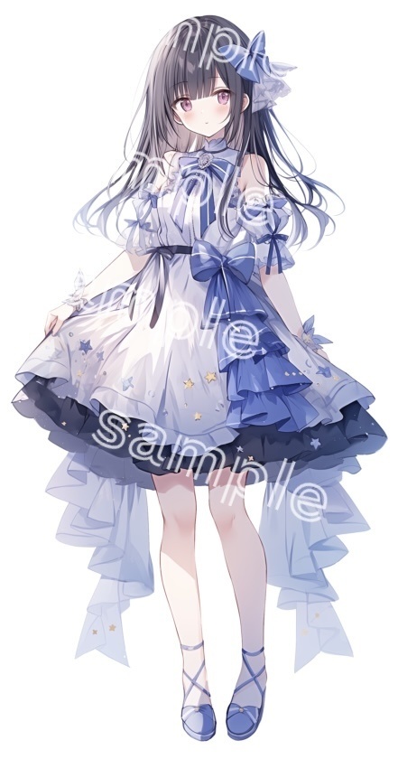 IRIAM立ち絵用イラスト