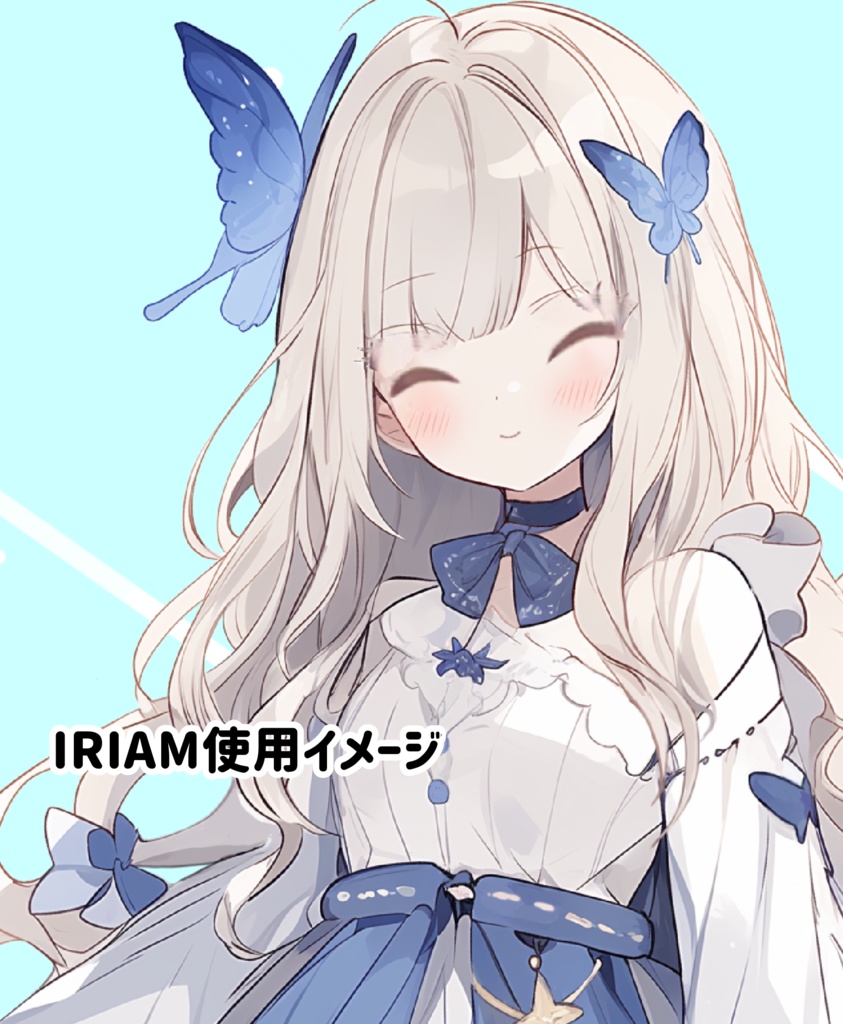 IRIAM用立ち絵イラスト