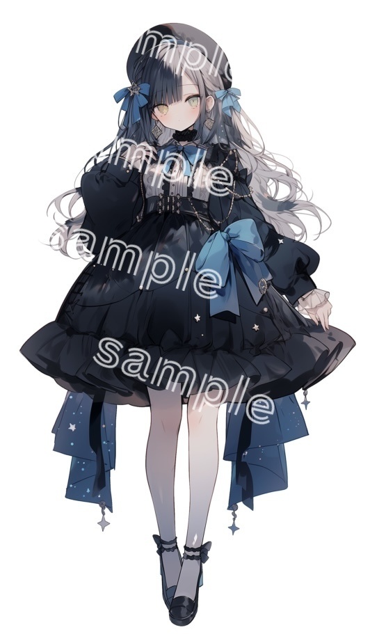 IRIAM立ち絵用イラスト