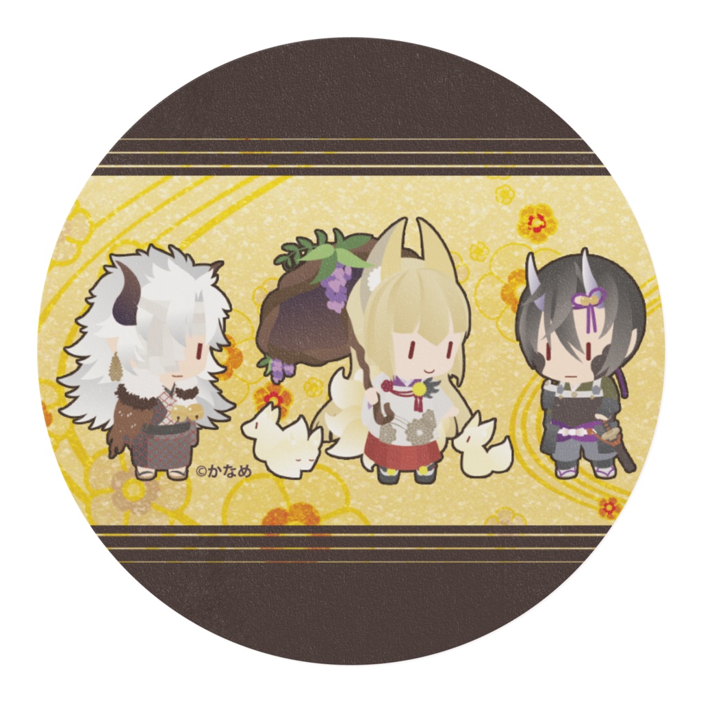 【鬼と狐娘】マスキングテープ