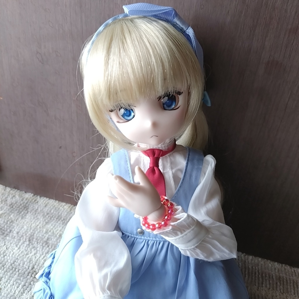 赤色のブレスレット(MDDや1/4ドール用)