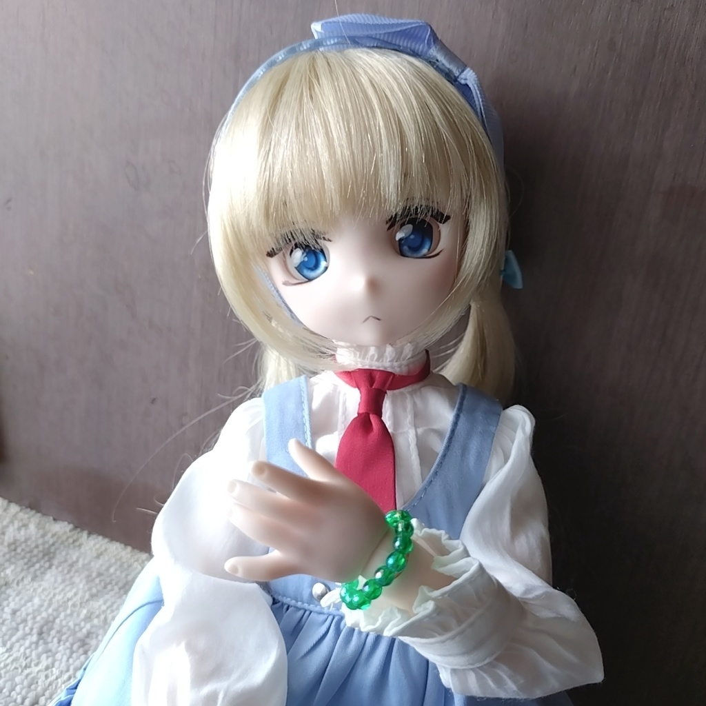 緑色のブレスレット(MDDや1/4ドール用)