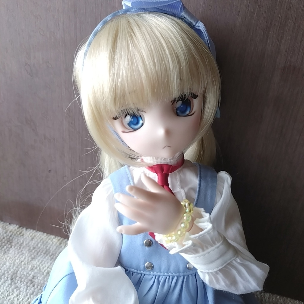 黄色のブレスレット(MDDや1/4ドール用)