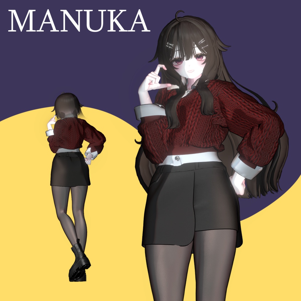 【TWISTED KNITWEAR SET】 2アバター対応