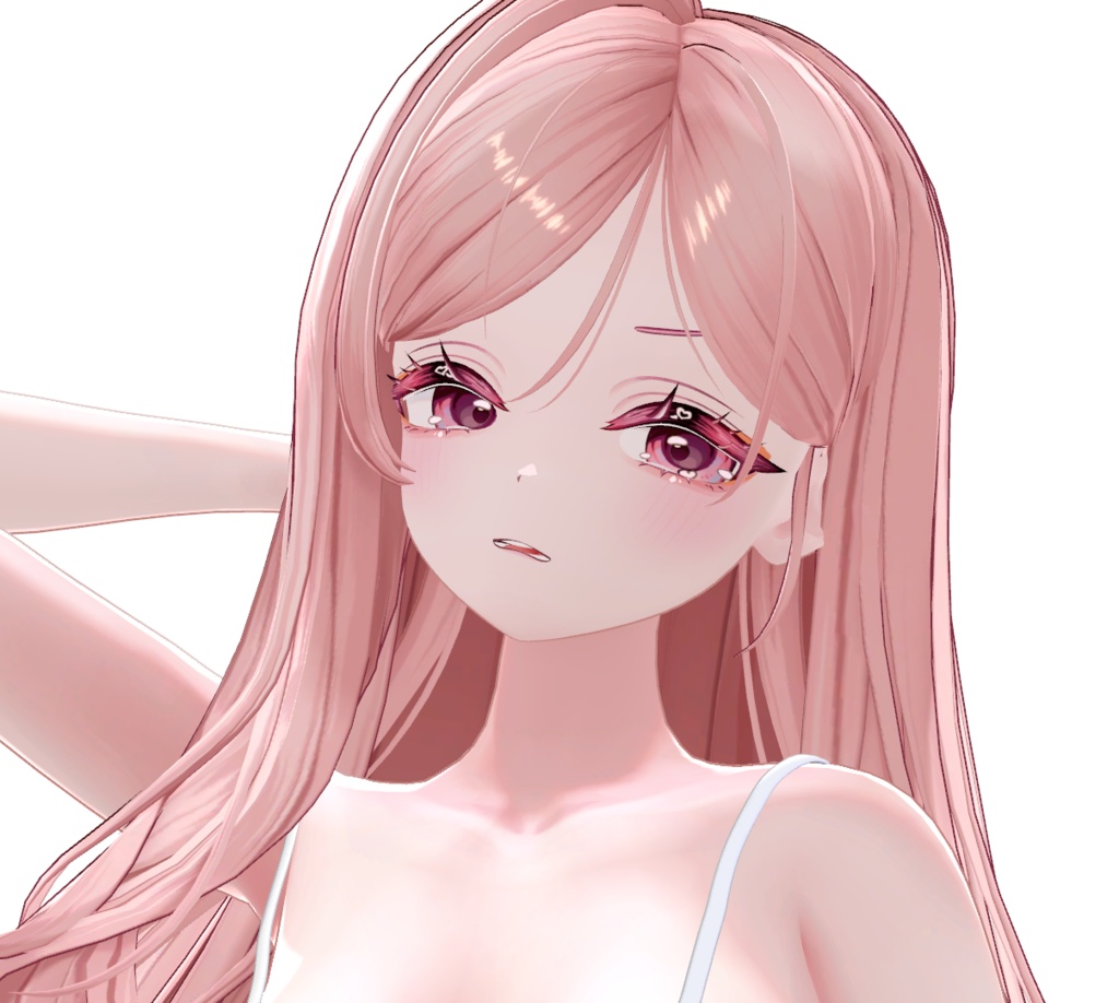 Mayo Summer Cherry makeup