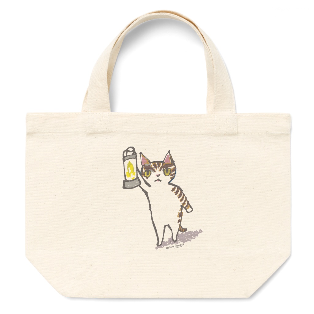 ランタンねこ トートバッグ(S)