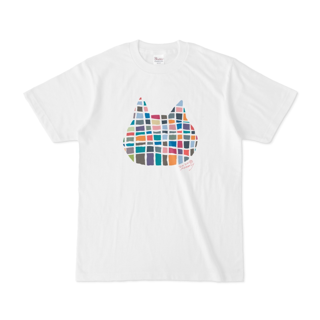 たてよこねこTシャツ