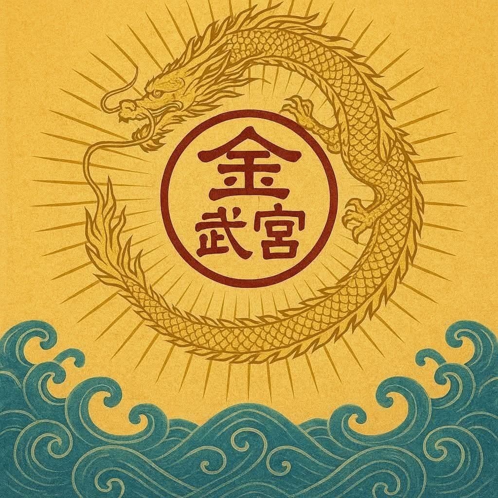 金武宮 龍神護符アート（デジタル版）