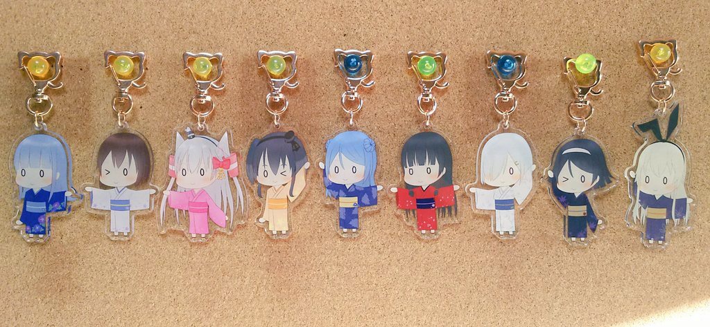 雪風アクリルキーホルダー